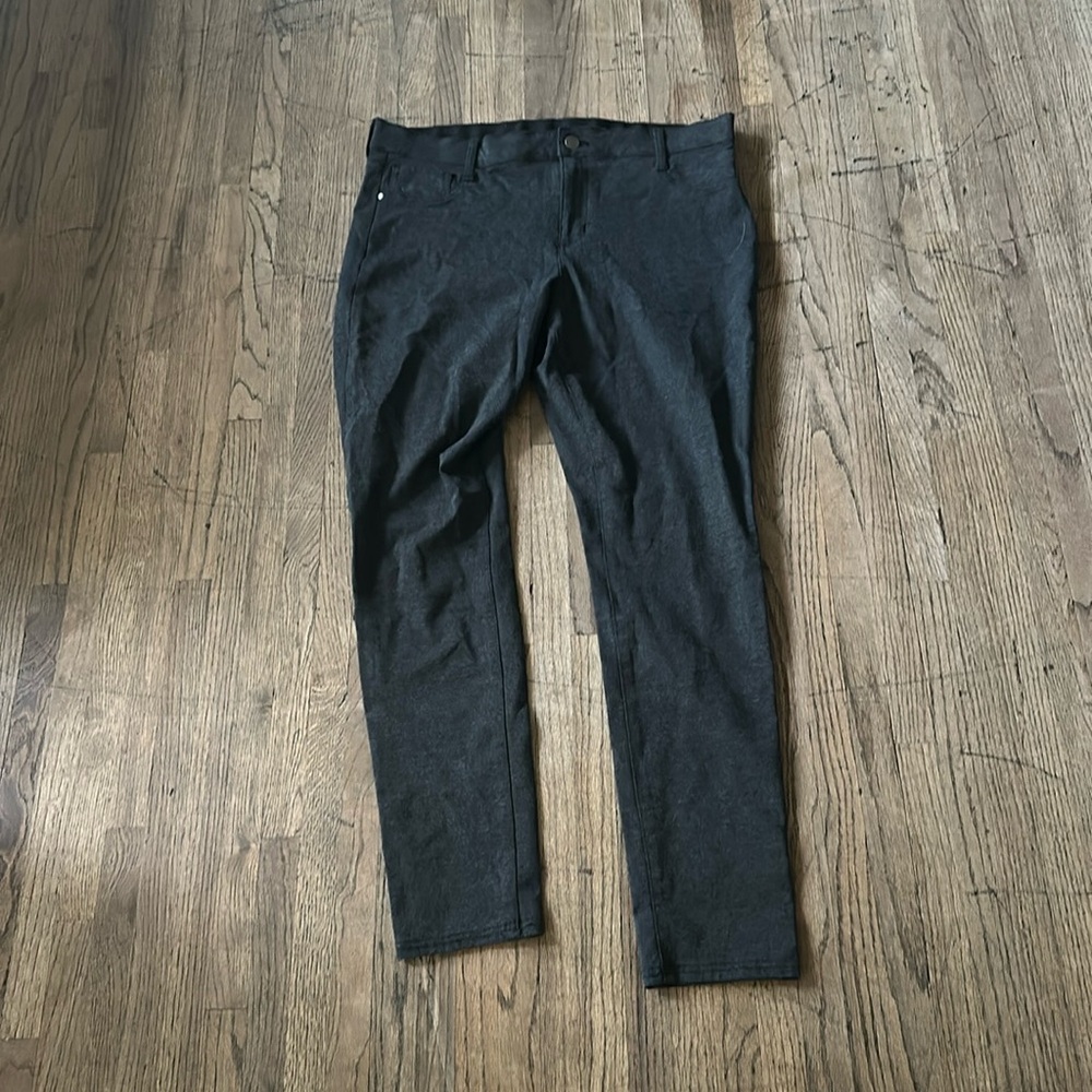 Dark Gray Ana XLT stretch waist Ponte Pant